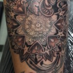 Pattern work - Realism - Dot work - Black & Grey.