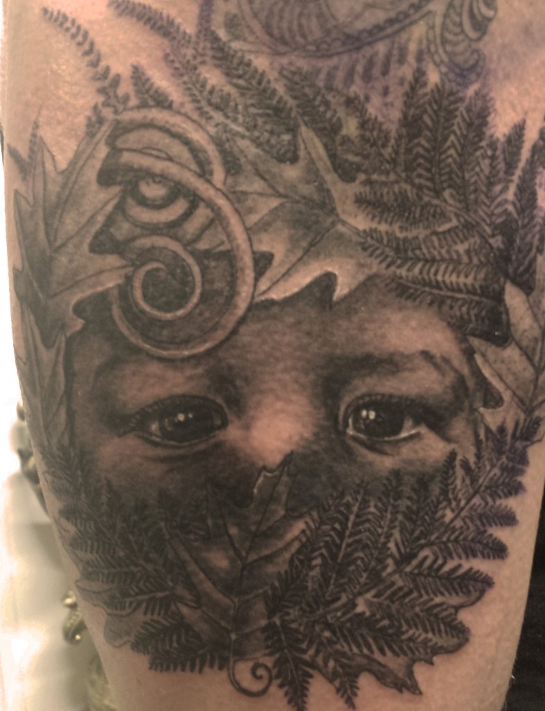 Pattern work - Realism - Dot work - Black & Grey.