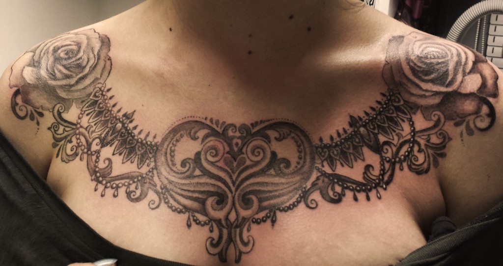 Pattern work - Realism - Dot work - Black & Grey.