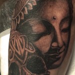 Pattern work - Realism - Dot work - Black & Grey.