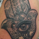 Pattern work - Realism - Dot work - Black & Grey.