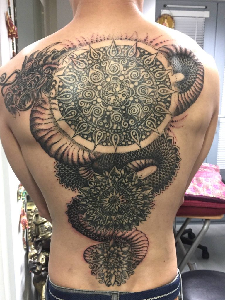 Mikes back piece