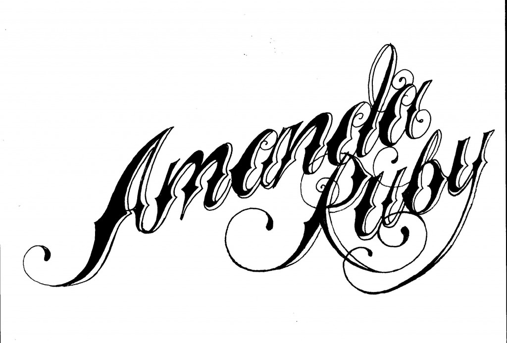 AMANDA RUBY WINNER BEST UK FEMALE ARTIST 2012