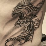 Pattern work - Realism - Dot work - Black & Grey.