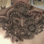 Pattern work - Realism - Dot work - Black & Grey.