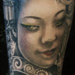 Pattern work - Realism - Dot work - Black & Grey.