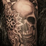 Pattern work - Realism - Dot work - Black & Grey.