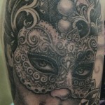 Pattern work - Realism - Dot work - Black & Grey.