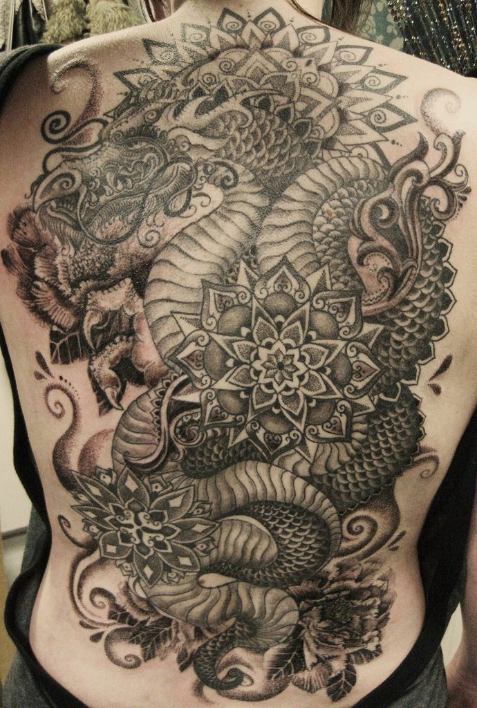 dragon back piece