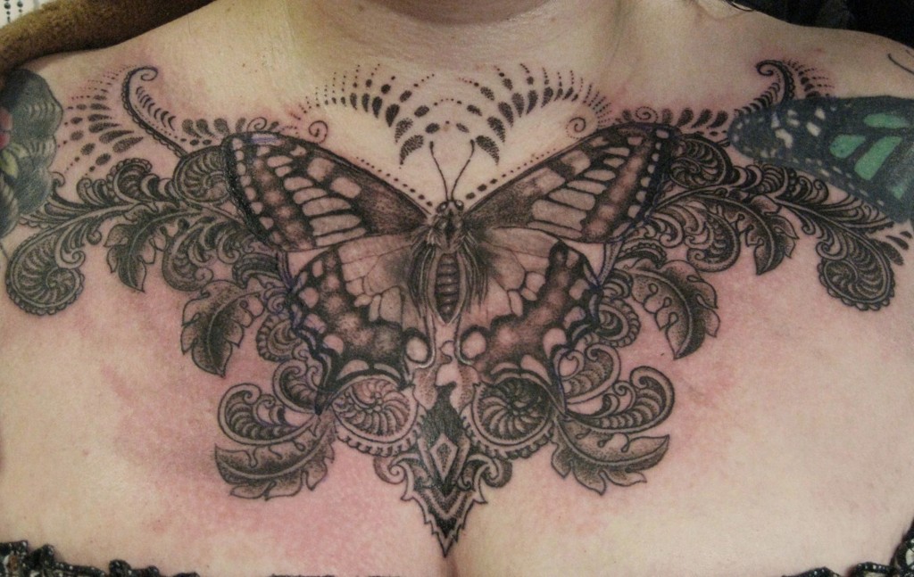 Pattern work - Realism - Dot work - Black & Grey.