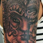 Pattern work - Realism - Dot work - Black & Grey.